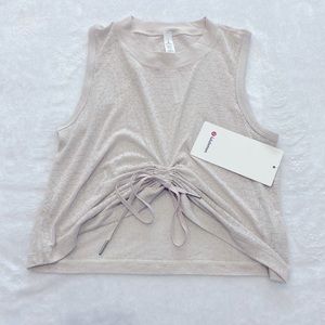 New lulu crop tank